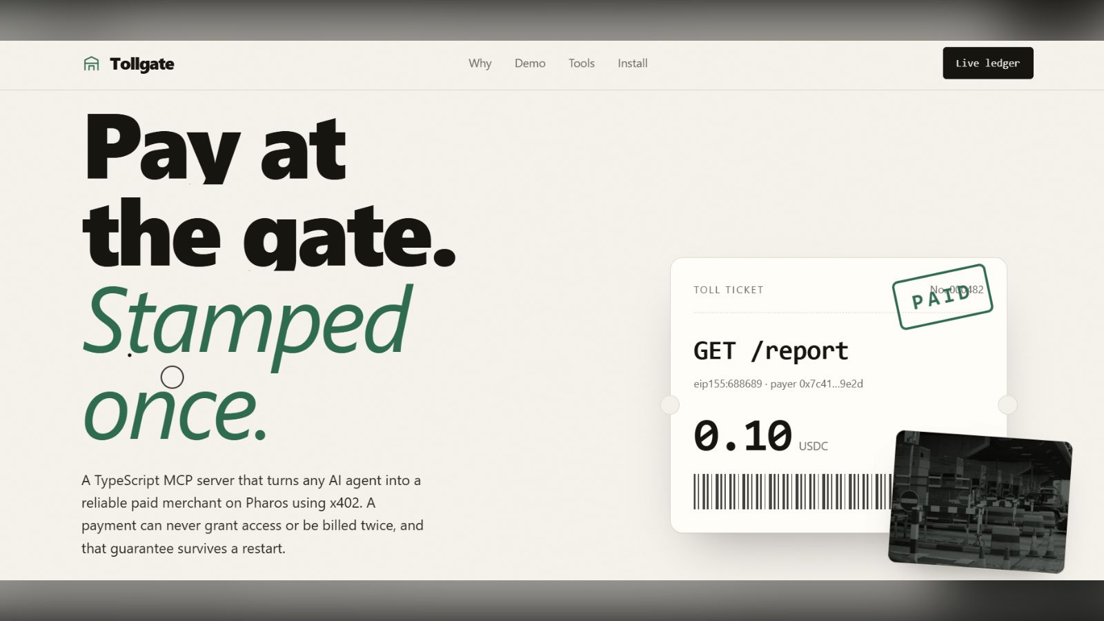 Tollgate