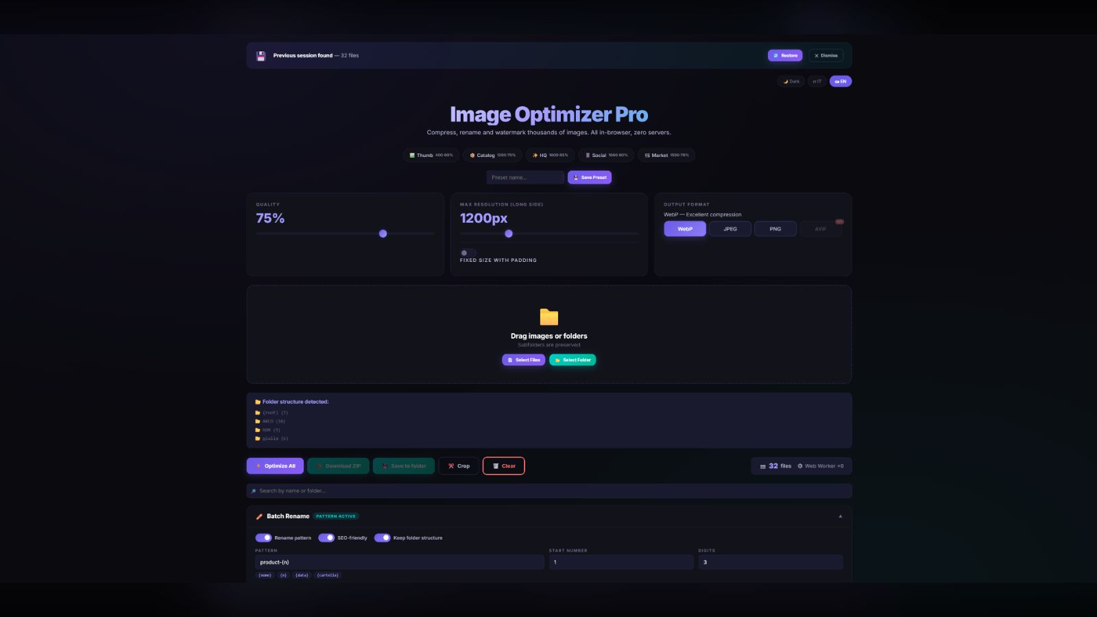 Image Optimizer Pro